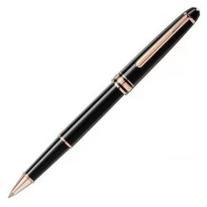 Image of Mont Blanc Meisterstuck Classique Rose Gold Trim Rollerball