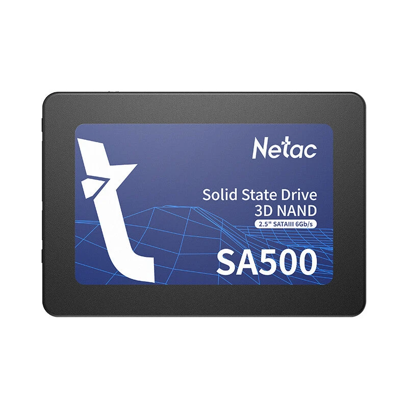 Image of Netac Netac SA500 240GB 2.5" SSD, Sata 3 Interface, Read 520MB/s,Write 450MB/s HDNET-SA500240G
