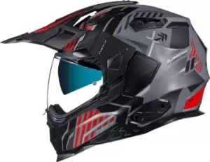 Image of Nexx X.Wed 2 Wild Country Helmet, black-grey-red, Size S, black-grey-red, Size S
