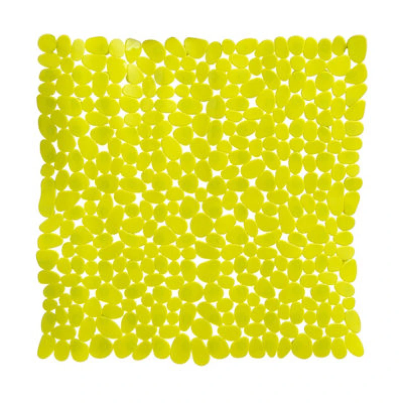 Image of Premier Housewares Pebble Square Bath Mat Green