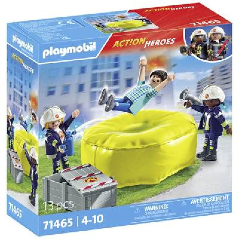 Image of PLAYMOBIL Playmobil ACT!ON HEROES Firefighters with air cushions 71465 71465