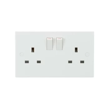 Image of 13A 2G DP Switched Socket - Knightsbridge