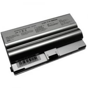 Image of Laptop battery Beltrona replaces original battery VGP BPS8 VGN FZ70B FZ50B FZ90S VGP BPL8 VGP BPS8A 11.1 V 4400 mAh