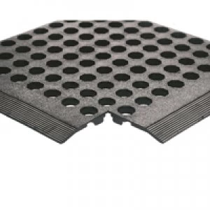Image of Slingsby Black Rubber Worksafe Mat 312475