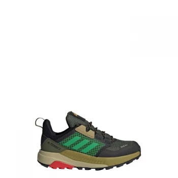 Image of adidas Terrex Trailmaker RAIN. RDY Hiking Shoes Kids - Wild Pine / Vivid Green / Vivi