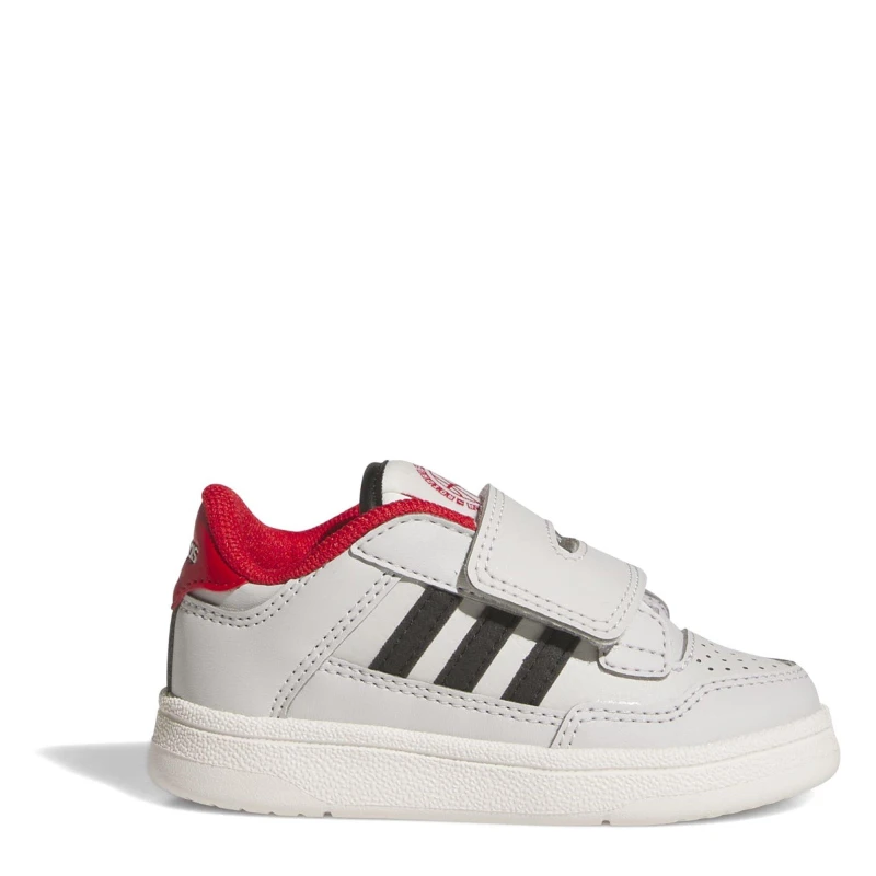 Image of adidas Rapid Court Low Trainers Infants - White White C4