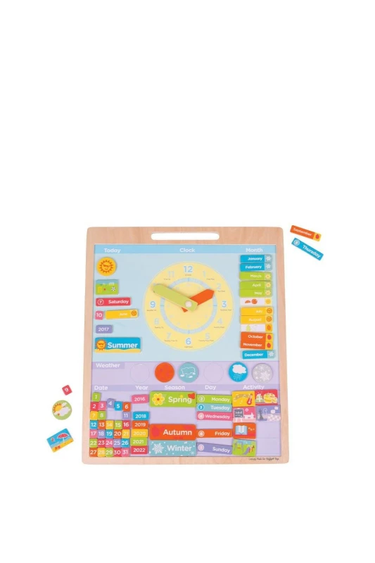Image of Bigjigs Toys Magnetic Weather Board Multi unisex