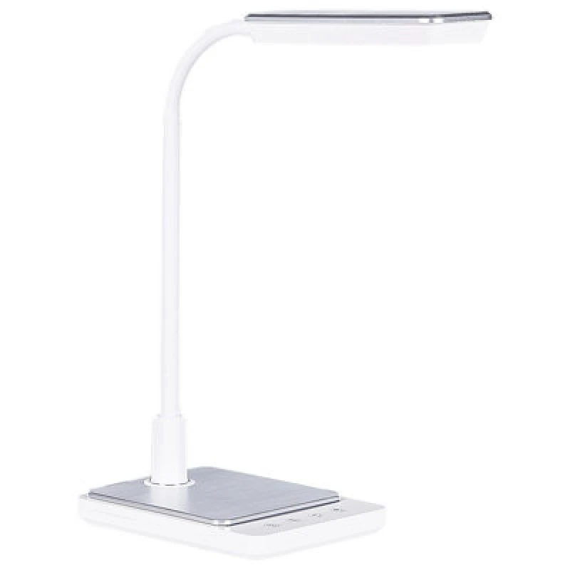 Image of Beliani LED Desk Lamp Centaurus With Dimmer Metal White