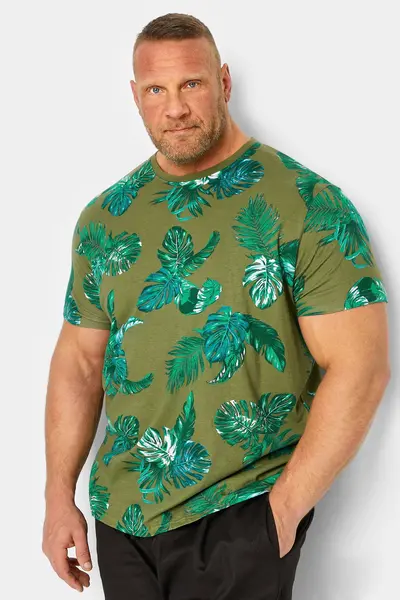 Image of BadRhino Print T-Shirt Green
