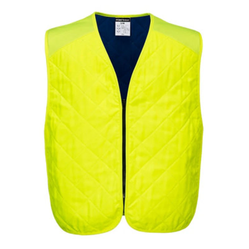 Image of Portwest Cooling Evaporative Vest CV09YERS/M Colour: Yellow