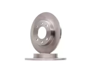 Image of RIDEX Brake disc PEUGEOT,CITROEN 82B0653 1618861980,4246W9,4246X8 Brake rotor,Brake discs,Brake rotors 4246XB,424952,424953,424990,1618861980,4246W9