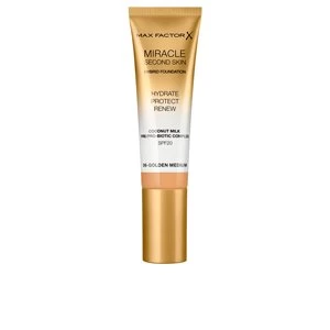 Image of MIRACLE TOUCH second skin found.SPF20 #6-golden medium 30ml