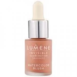 Image of Lumene Invisible Illumination [KAUNIS] Watercolor Blush Pink Blossom 15ml