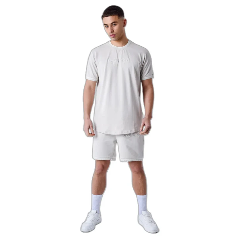 Image of Project X Paris Embroidered logo T-Shirt Project X Paris Gris Male L