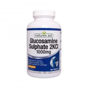 Image of Nature's Aid Glucosamine Sulphate 1000mg (with Vitamin C) Tablets 180 (16152)