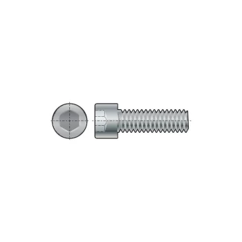 Image of M6X70 Skt Head Cap Screw Fully Threaded (GR-12.9) - Qualfast