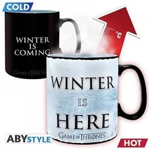 Image of Cup Game of Thrones Winter is here (thermal effect