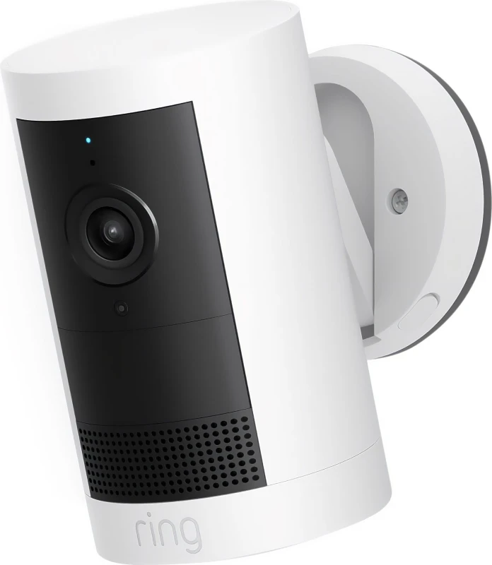 Image of Ring Outdoor Camera Plus (Battery) 2K Smart Home Security Camera - White