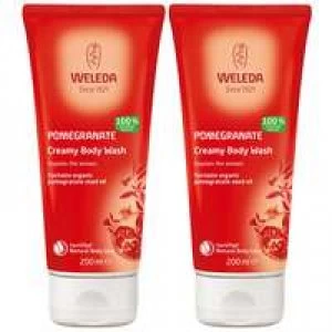 Image of Weleda Body Care Pomegranate Creamy Body Wash 200ml x 2
