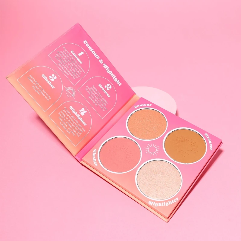 Image of Sunkissed Radiant Lustre Face Palette - 4 Shades