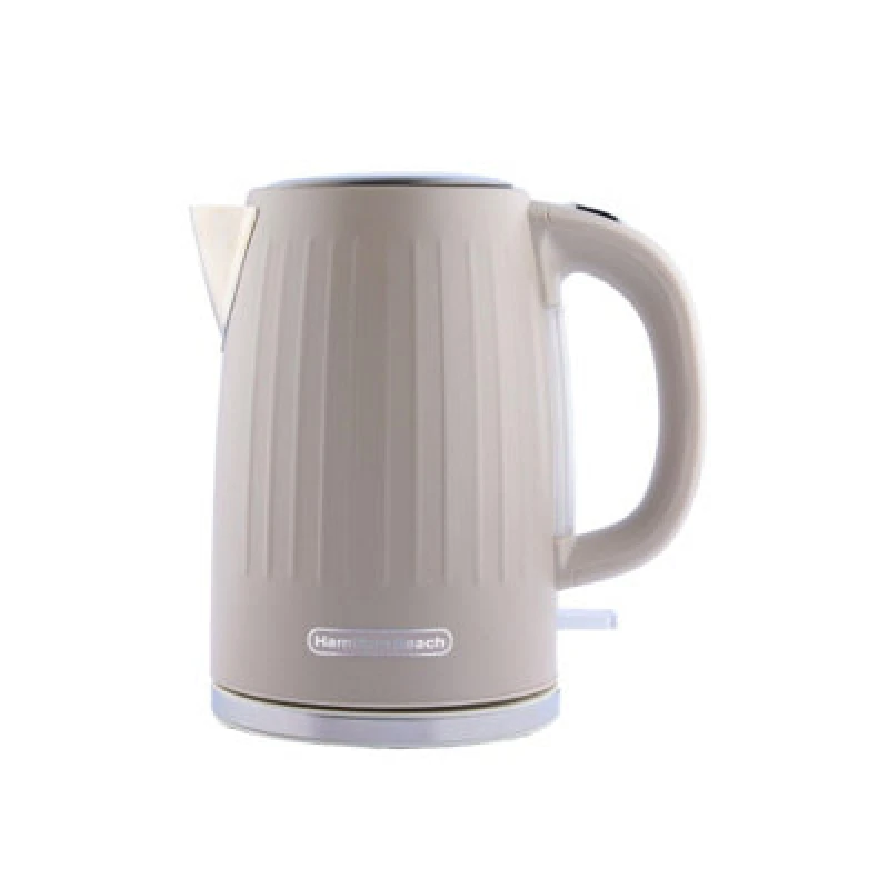 Image of Hamilton Beach, Harmony Electric Kettle, 1.7L, Cappuccino, Hbk012C