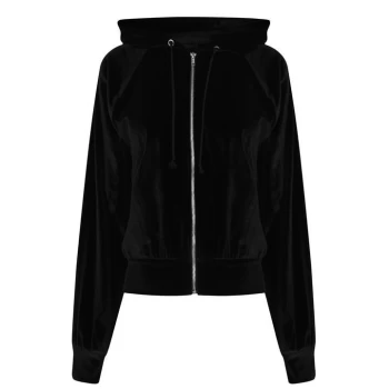 Image of Miso Velour Jacket Ladies - Black