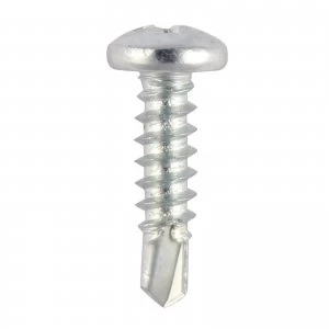 Image of Pan Head Self Drill Screw Zinc Plated 4.2mm 25mm Pack of 1000