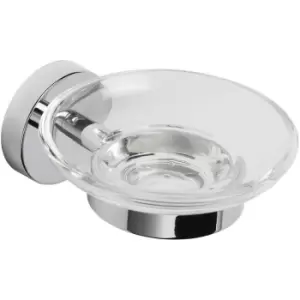 Image of Flexi-Fix Pendle Soap Dish & Holder, Chrome - Croydex