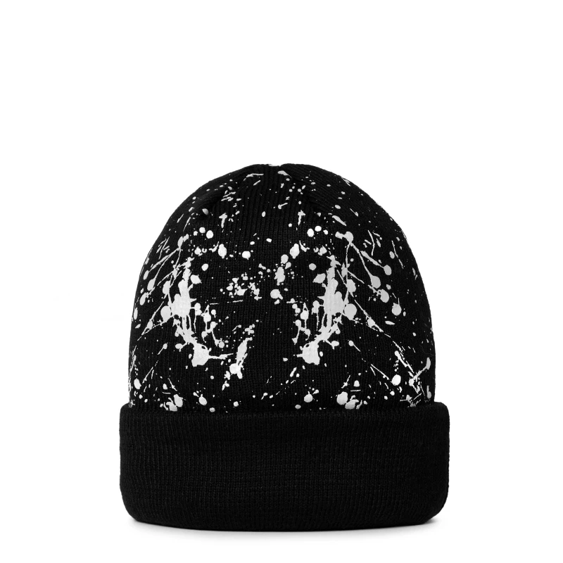 Image of New Era Splatter Beanie Juniors - Blue Blue Child