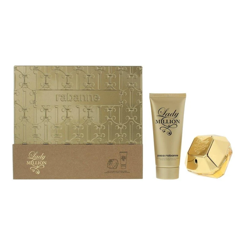 Image of Rabanne Paco Rabanne Lady Million 2 Piece Gift Set - None None 80ML