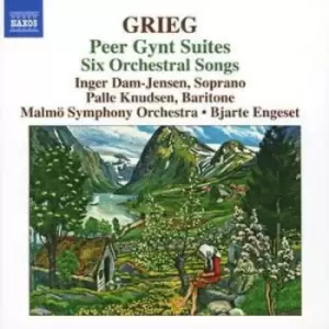 Image of Edvard Grieg - Orchestral Music Vol. 4 (Engeset, Malmo So, Dam-jensen) CD Album - Used