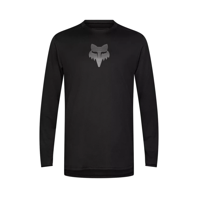 Image of Fox Ranger Long Sleeve Jersey Black male Large