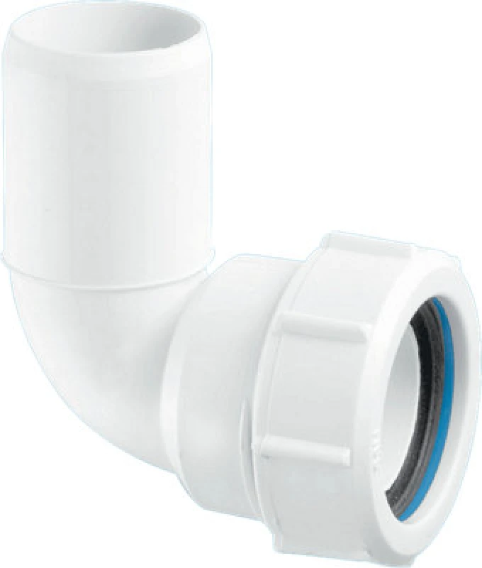Image of McAlpine MT4L 1.5" 90° Multifit Bend x Plain End White