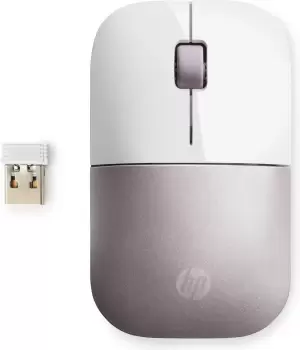 Image of HP Wireless Mouse Z3700 - White/Pink