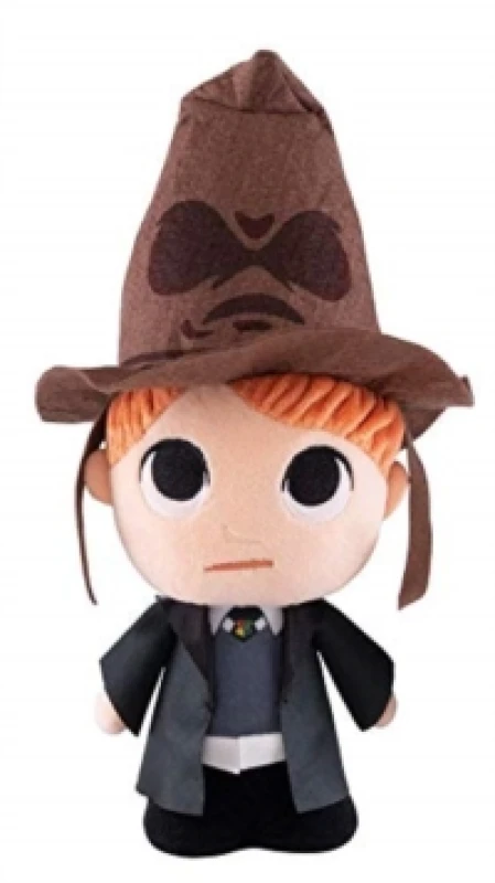 Image of Funko Harry Potter Soft Toy Figure - Ron With Sorting Hat