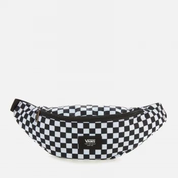 Image of Vans Mens Mini Ward Cross Body Bag - Black/White Check