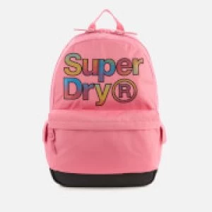 Image of Superdry Womens Rainbow Infill Montana Bag - Glory Pink