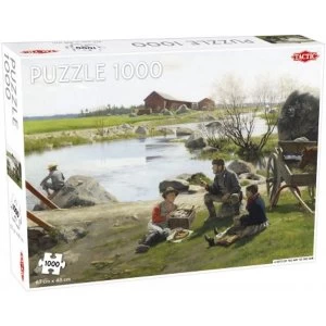 Image of A Rest on the Way 1000 Piece Jigsaw Puzzle