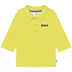 Image of Boss Long Sleeve Polo Infants - Yellow