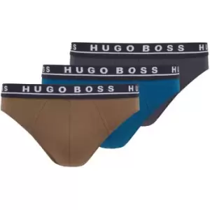 Image of Boss 3 Pack Logo Briefs - Multi