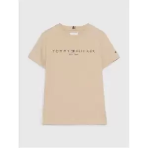 Image of Tommy Hilfiger Children's Essential T Shirt - Beige
