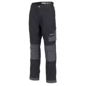 Image of Trade Black/Grey Rip Stop Trouser Regular - Size 36R