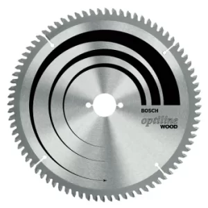 Image of 2608640444 Optiline Wood 254X30Mm Circular Saw Blade 60T