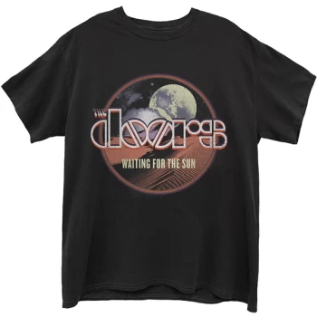 Image of The Doors - Waiting For The Sun Unisex Large T-Shirt - Black