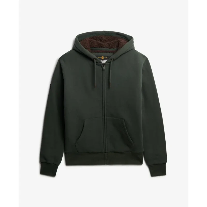 Image of Superdry Hooded sweatshirt Superdry Borg Lined Vert Male M