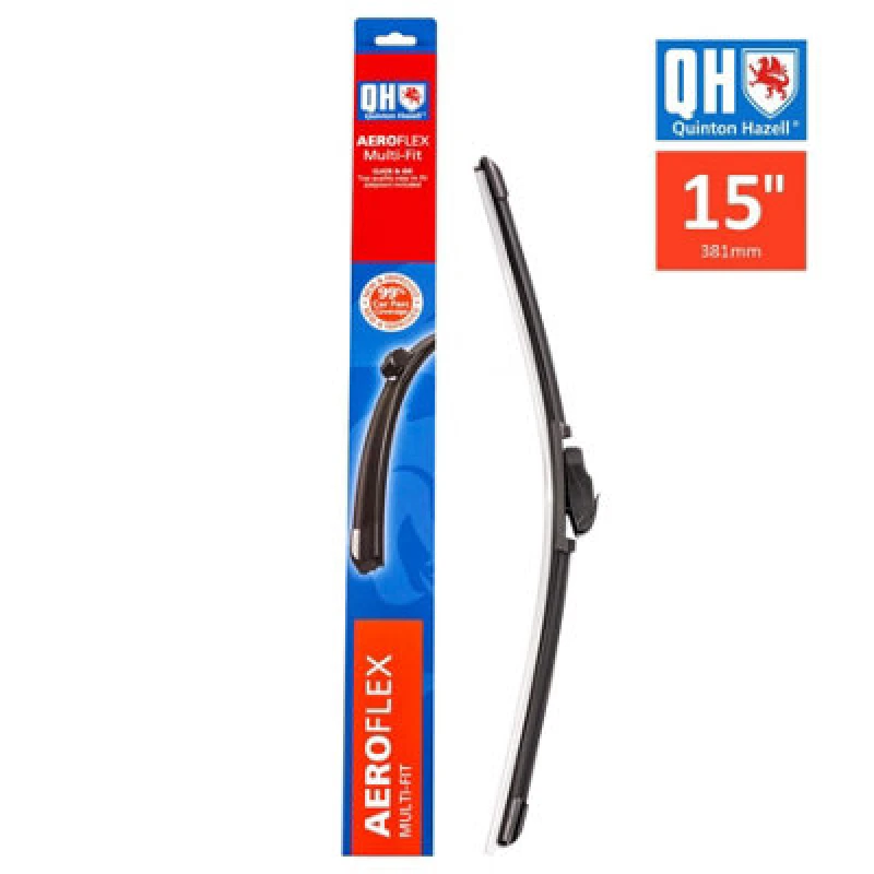 Image of Wiper Blade Front Fits Porsche Suzuki Toyota Vauxhall Vw Quinton Hazell Qaw1015