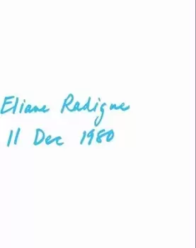 Image of 11 Dec 1980 by Eliane Radigue CD Album