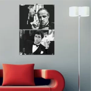 Image of F5 Multicolor Decorative MDF Painting (2 Pieces)