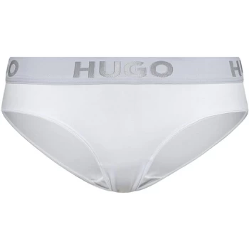 Image of Hugo Brief Sporty Logo 10241852 01 - White