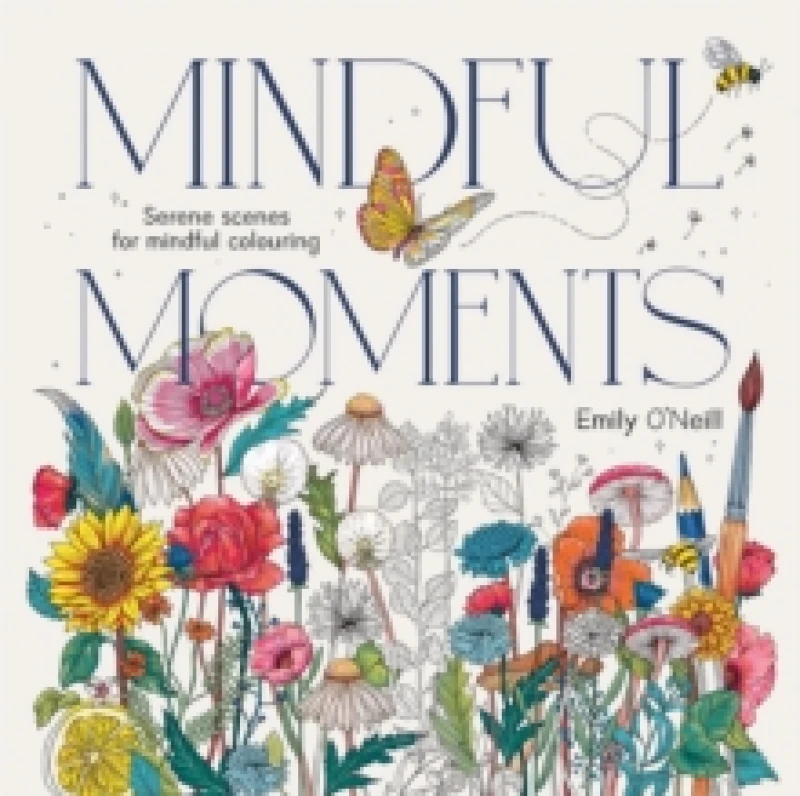 Image of Mindful Moments : Serene Scenes for Mindful Colouring Paperback / softback